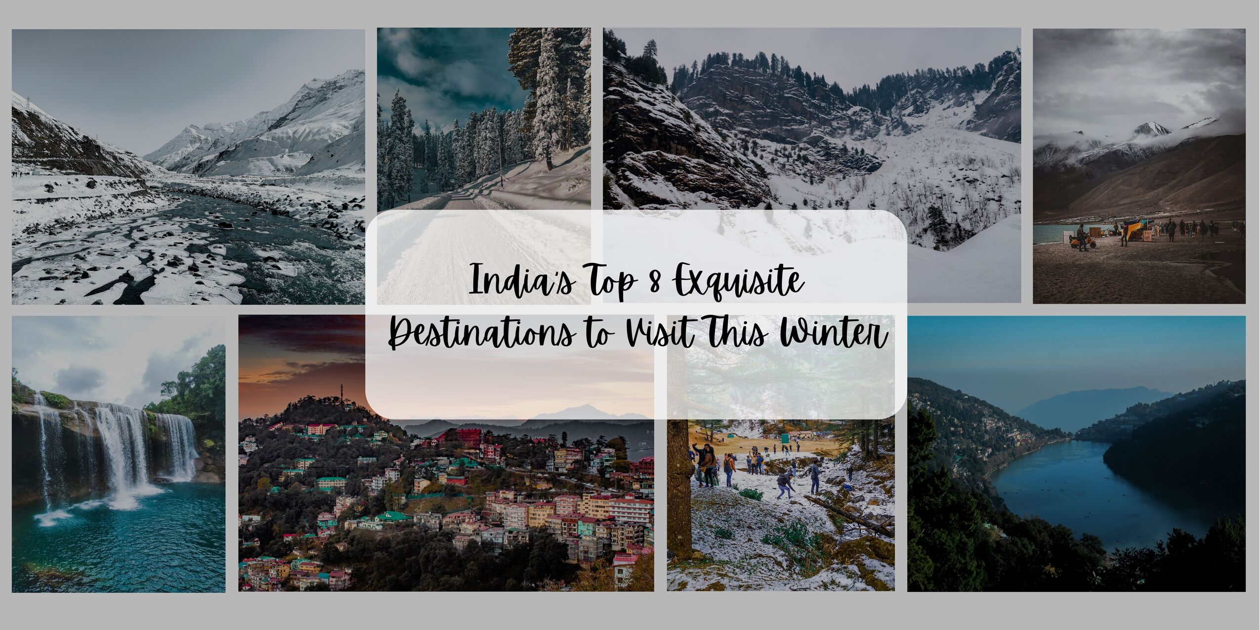 Luxury Van Rental – Best 8 Places to Visit in India This Winter