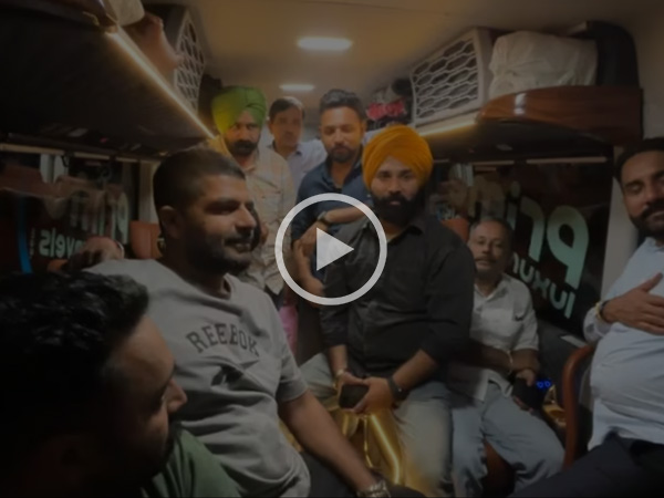 Luxury tempo traveller ready for tourist pickup