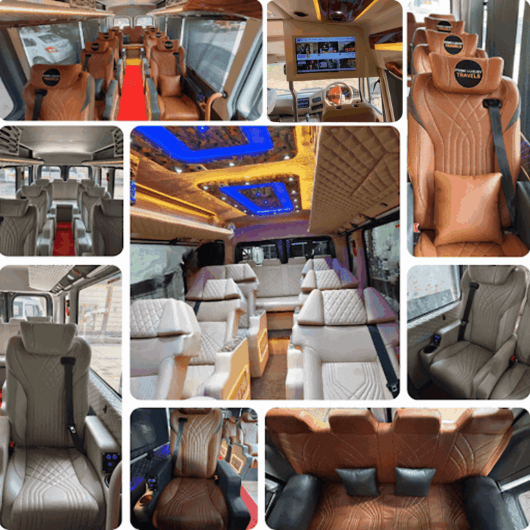 Luxury tempo traveller on rent in Chandigarh