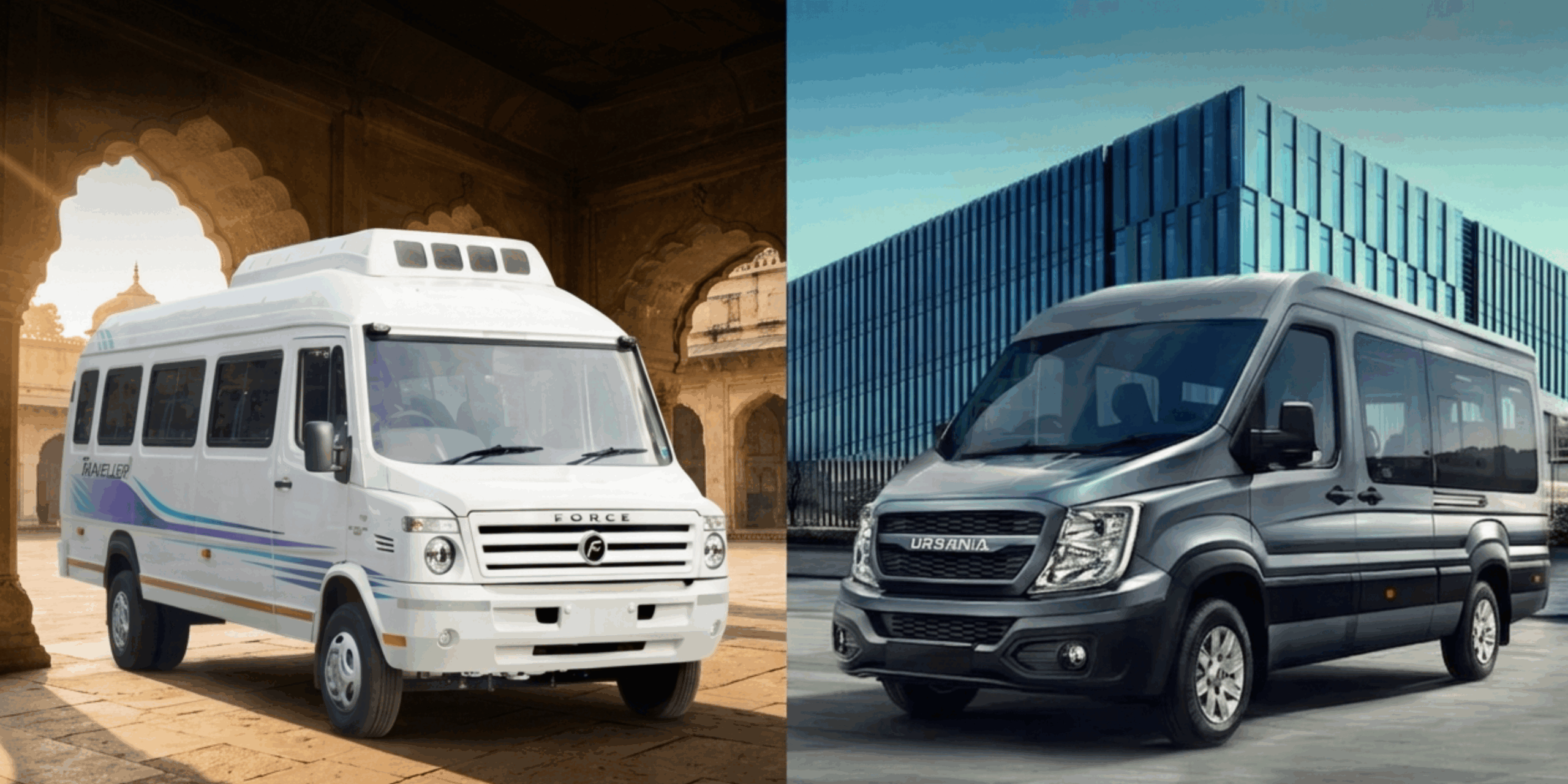 Force Urbania vs Tempo Traveller: Which One Should You Choose?